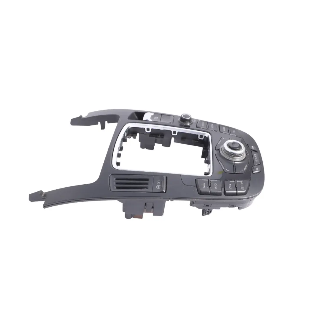 Sat Nav MMI Centre Console Cover Panel Switch Button Block to Audi A4 B8 with Part number 8T0919609F Audi A4 B8 Sat Nav MMI Centre Console Cover Panel Switch Button Block - SKU RHD-8T0919609F-1 - Part number 8T0919609F