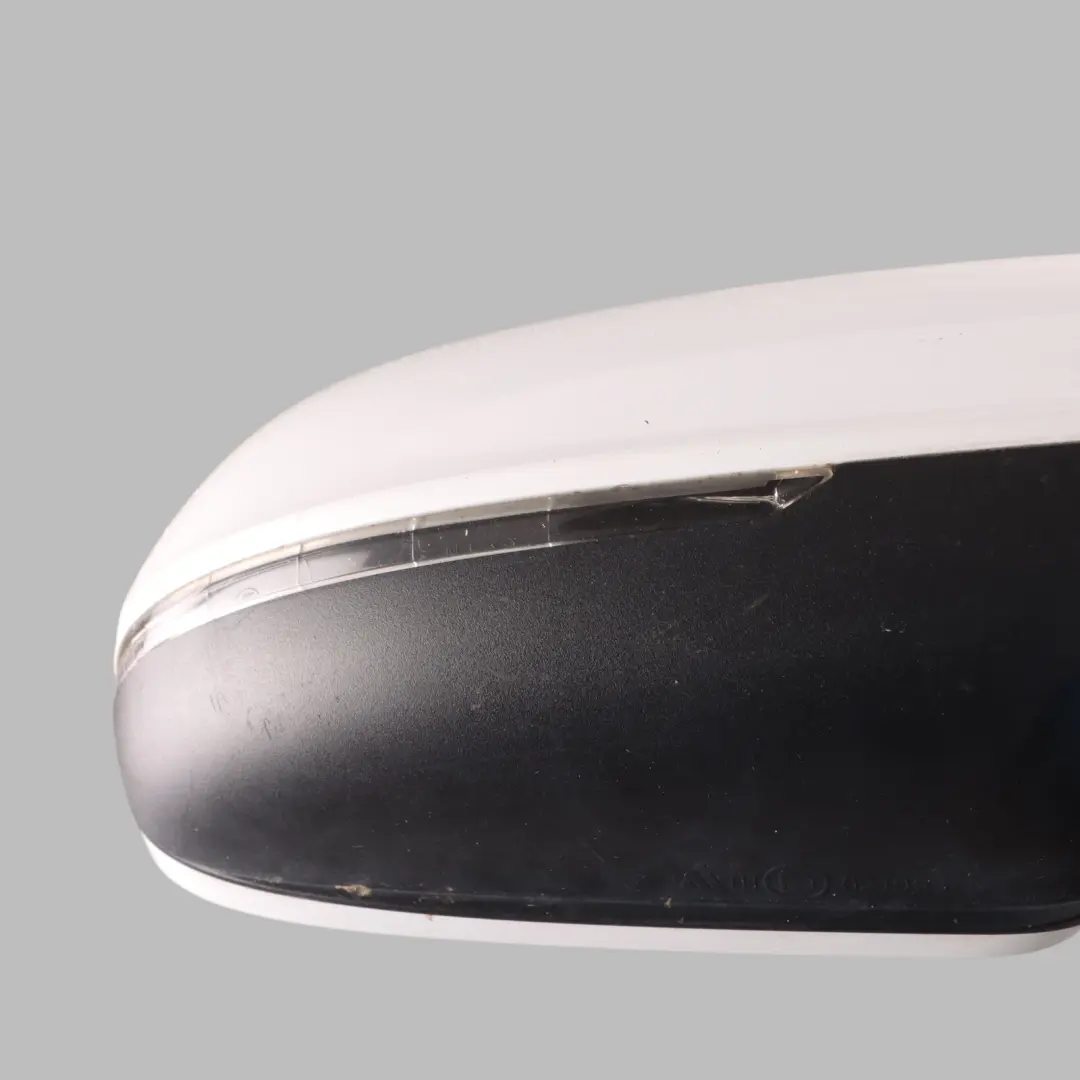 Audi A5 8T Door Wing Mirror Right O/S Glacier White Pearl - S9R - SKU RHD-8T2857410AF-MGW - Part number 8T2857410AF