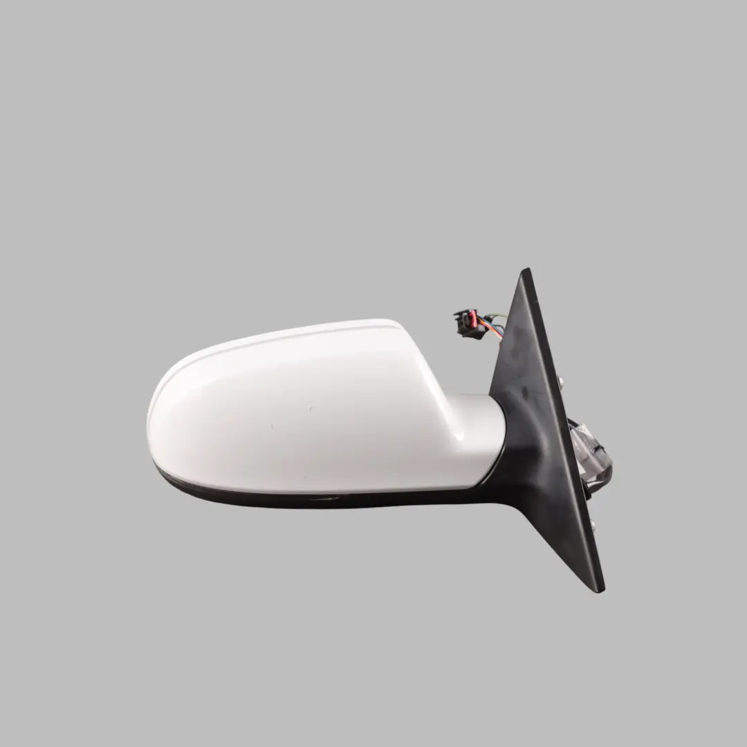Door Wing Mirror Right O/S Glacier White Pearl - S9R to Audi A5 8T with Part number 8T2857410AF Audi A5 8T Door Wing Mirror Right O/S Glacier White Pearl - S9R - SKU RHD-8T2857410AF-MGW - Part number 8T2857410AF