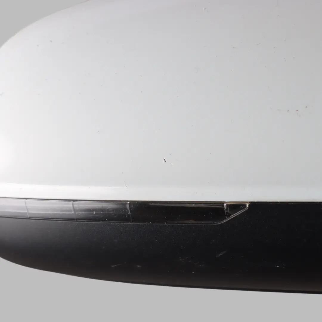 Audi A5 8T Door Wing Mirror Right O/S Glacier White Pearl - S9R - SKU RHD-8T2857410AF-MGW - Part number 8T2857410AF