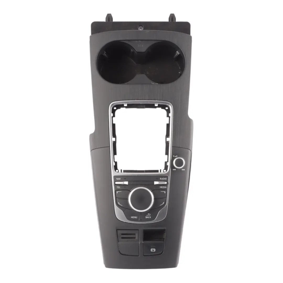 Sat Nav Multimedia Control Unit Cover Trim Cup Holder to Audi A3 8V with Part number 8V0919614P Audi A3 8V Sat Nav Multimedia Control Unit Cover Trim Cup Holder - SKU RHD-8V0919614P-3 - Part number 8V0919614P