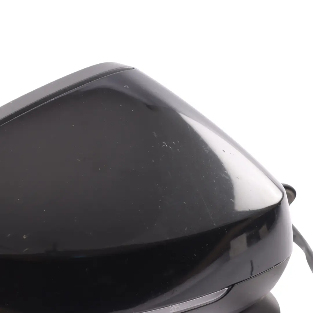 Wing Mirror Electric Door Right O/S Outside Brilliant Black - Y9B to Audi A3 8V with Part number 8V2857410F Audi A3 8V Wing Mirror Electric Door Right O/S Outside Brilliant Black - Y9B - SKU RHD-8V2857410F-BBL - Part number 8V2857410F