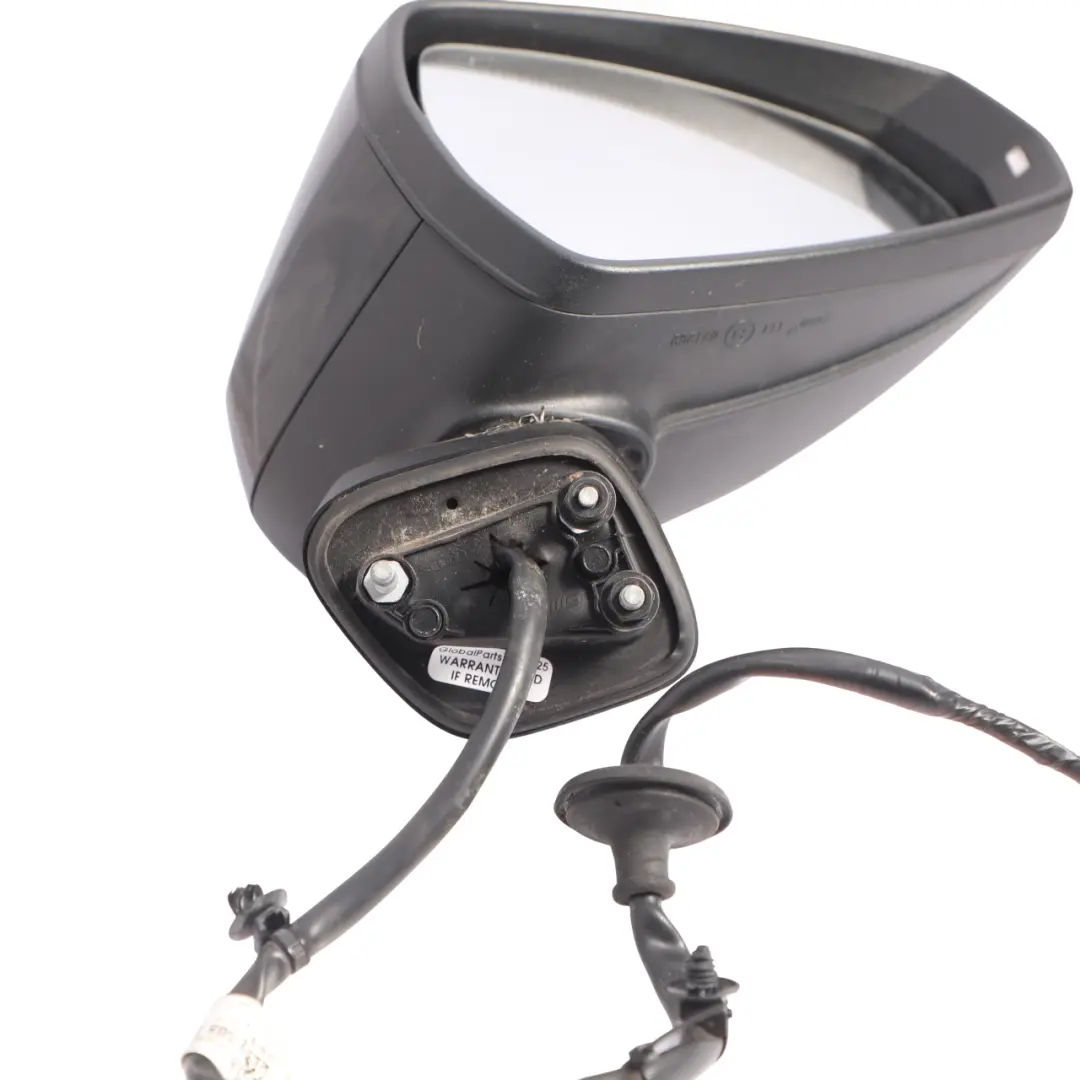 Audi RS3 8V View Mirror Wing Right O/S Door Driver's Side Side Black - SKU RHD-8V2857410G-BLK - Part number 8V2857410G