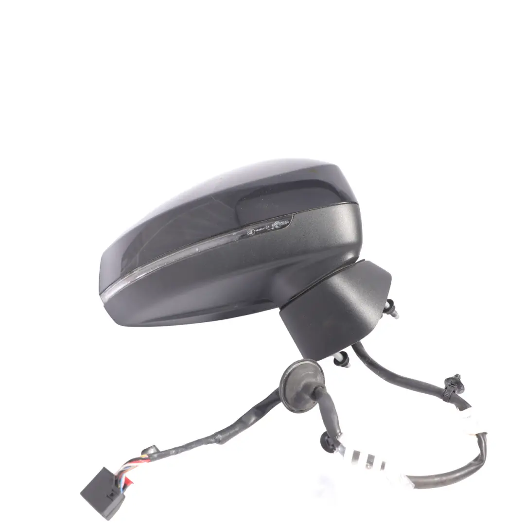 Audi RS3 8V View Mirror Wing Right O/S Door Driver's Side Side Black - SKU RHD-8V2857410G-BLK - Part number 8V2857410G