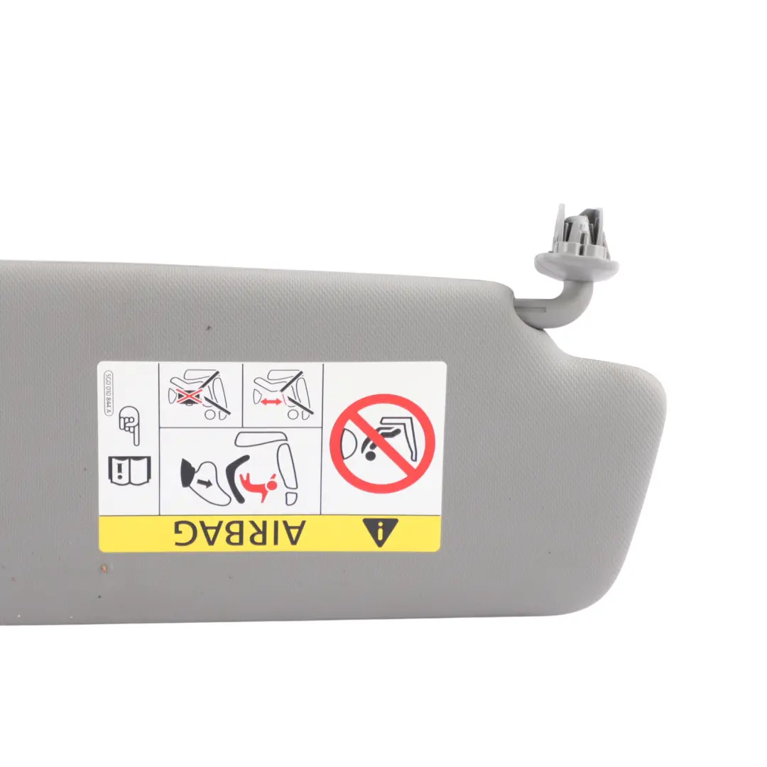 Audi A3 S3 8V Sun Visor Iluminated Mirror Left N/S Side Grey - SKU RHD-8V2857551F-3 - Part number 8V2857551F