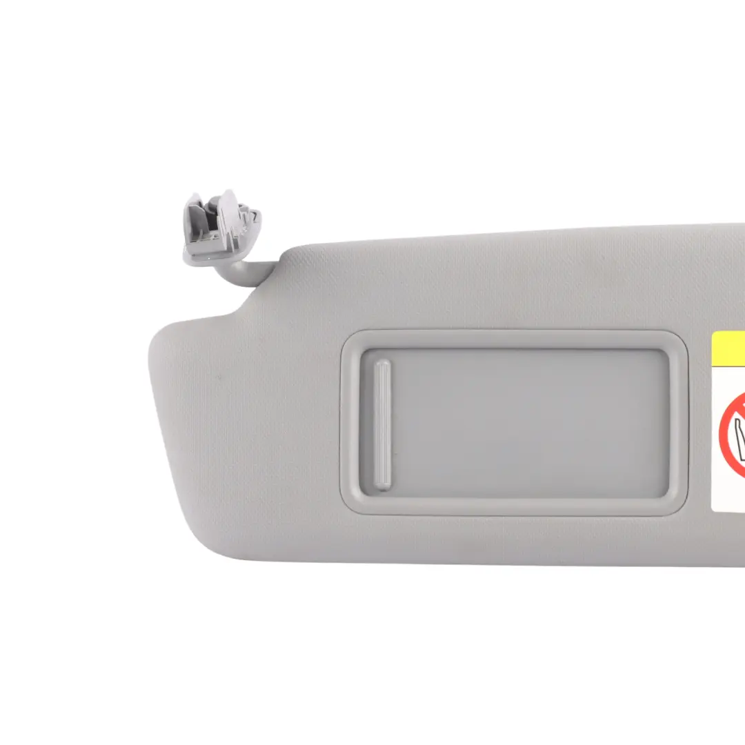 Audi A3 S3 8V Sun Visor Iluminated Mirror Left N/S Side Grey - SKU RHD-8V2857551F-3 - Part number 8V2857551F