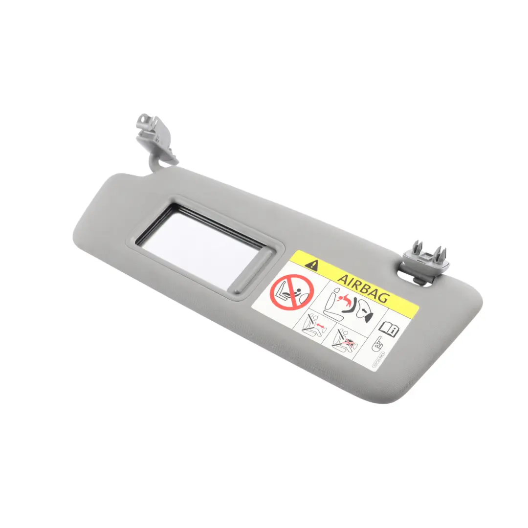 Sun Visor Iluminated Mirror Left N/S Side Grey to Audi A3 S3 8V with Part number 8V2857551F Audi A3 S3 8V Sun Visor Iluminated Mirror Left N/S Side Grey - SKU RHD-8V2857551F-3 - Part number 8V2857551F