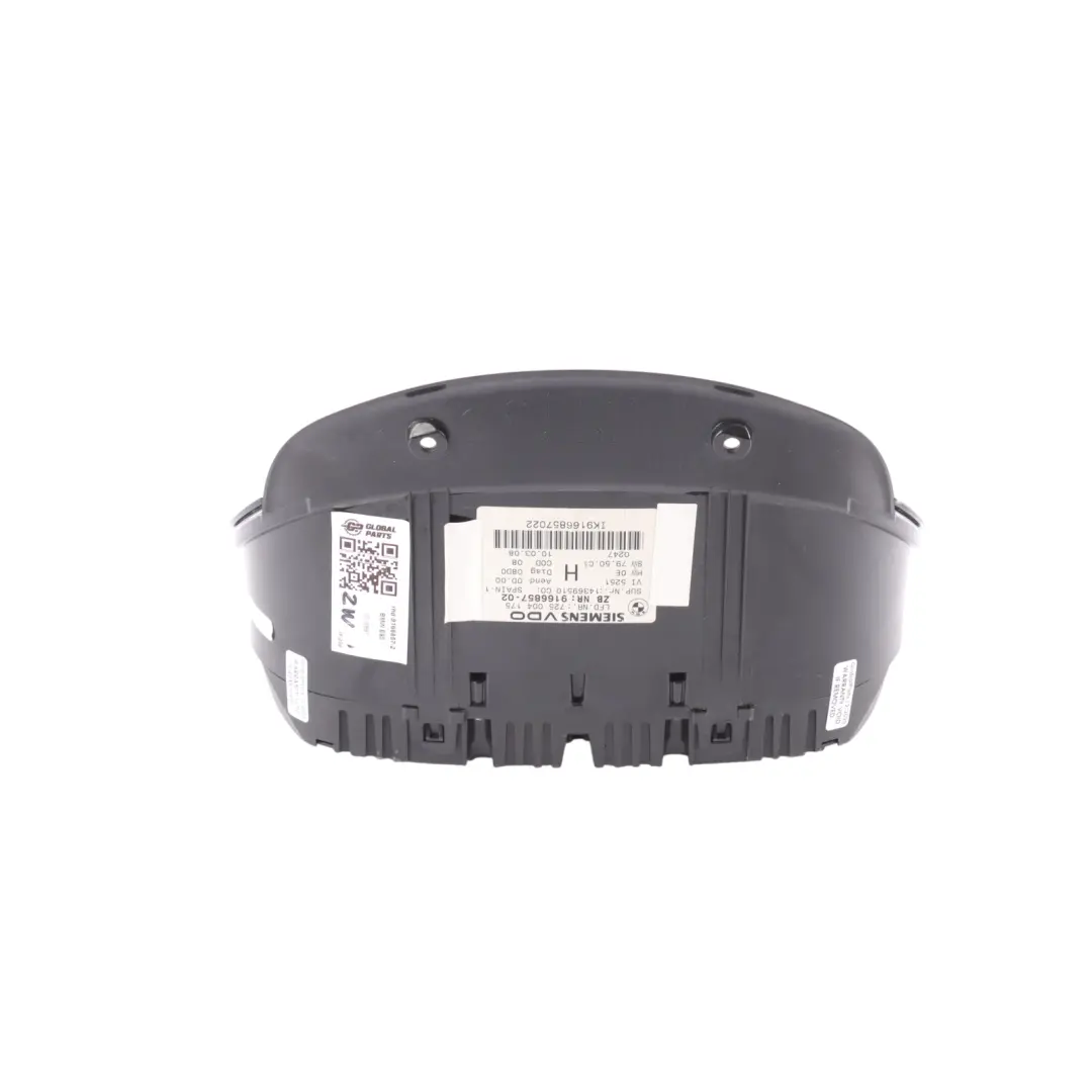 BMW 3 E90 E91 E92 Petrol Instrument Cluster Speedo Clocks Automatic MPH 9166857 - SKU rhd-9166857-2 - Part number 9148045