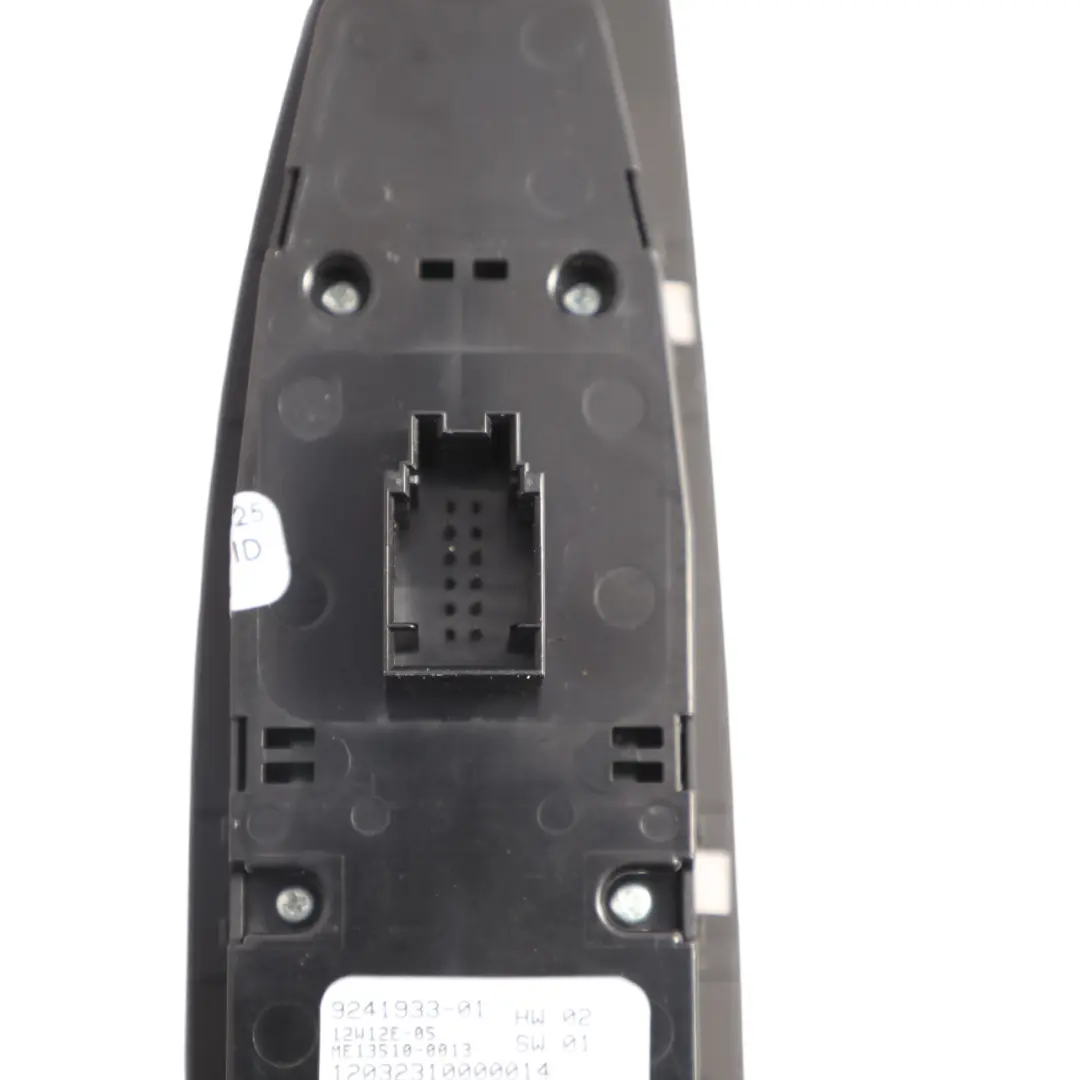 Window Lifter Switch Front Right O/S Door Control Module to BMW F01 F02 with Part number 9241933 BMW F01 F02 Window Lifter Switch Front Right O/S Door Control Module - SKU RHD-9241933 - Part number 9241933