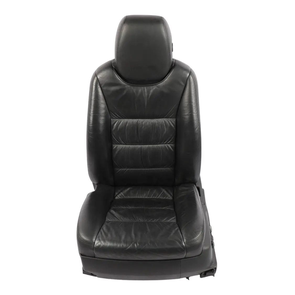 Porsche Cayenne 9PA Front Seat Leather Memory Heated Black Left N/S