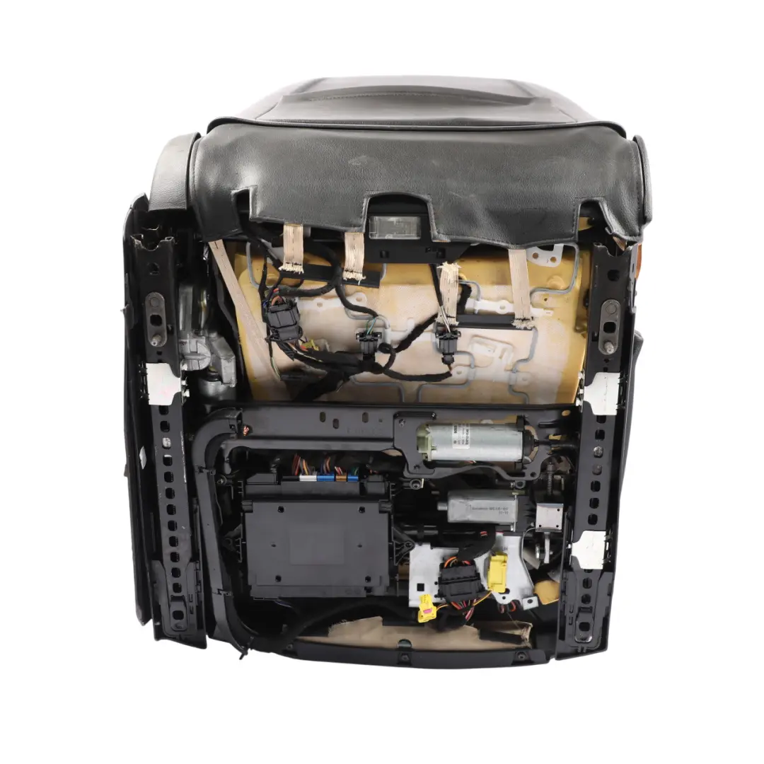 Porsche Cayenne 9PA Front Seat Leather Memory Heated Black Left N/S - SKU RHD-95552117100-1 - Part number 95552117100