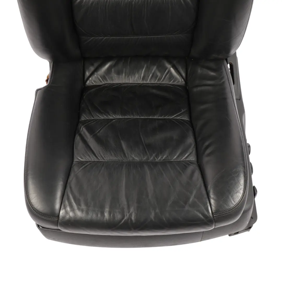 Front Seat Leather Memory Heated Black Left N/S to Porsche Cayenne 9PA with Part number 95552117100 Porsche Cayenne 9PA Front Seat Leather Memory Heated Black Left N/S - SKU RHD-95552117100-1 - Part number 95552117100