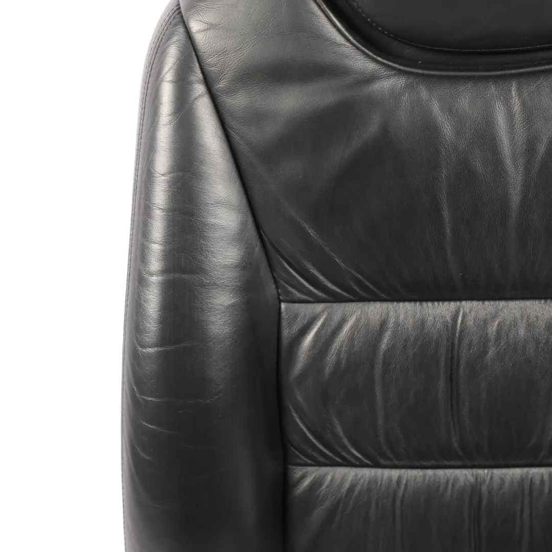 Porsche Cayenne 9PA Front Seat Leather Memory Heated Black Left N/S - SKU RHD-95552117100-1 - Part number 95552117100