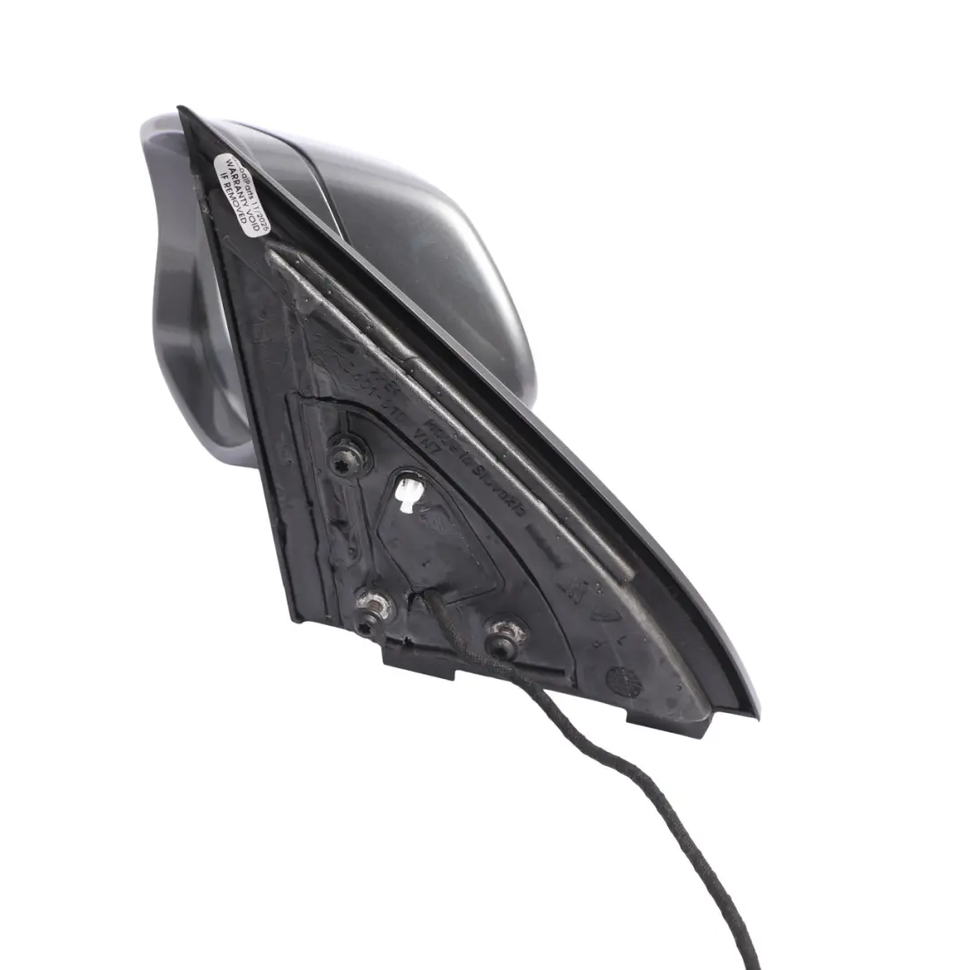 Porsche Cayenne 9PA Electric Mirror Wing Left N/S Door Meteor Grey Metallic M7W - SKU RHD-95573123102-MET - Part number 95573123102-MET