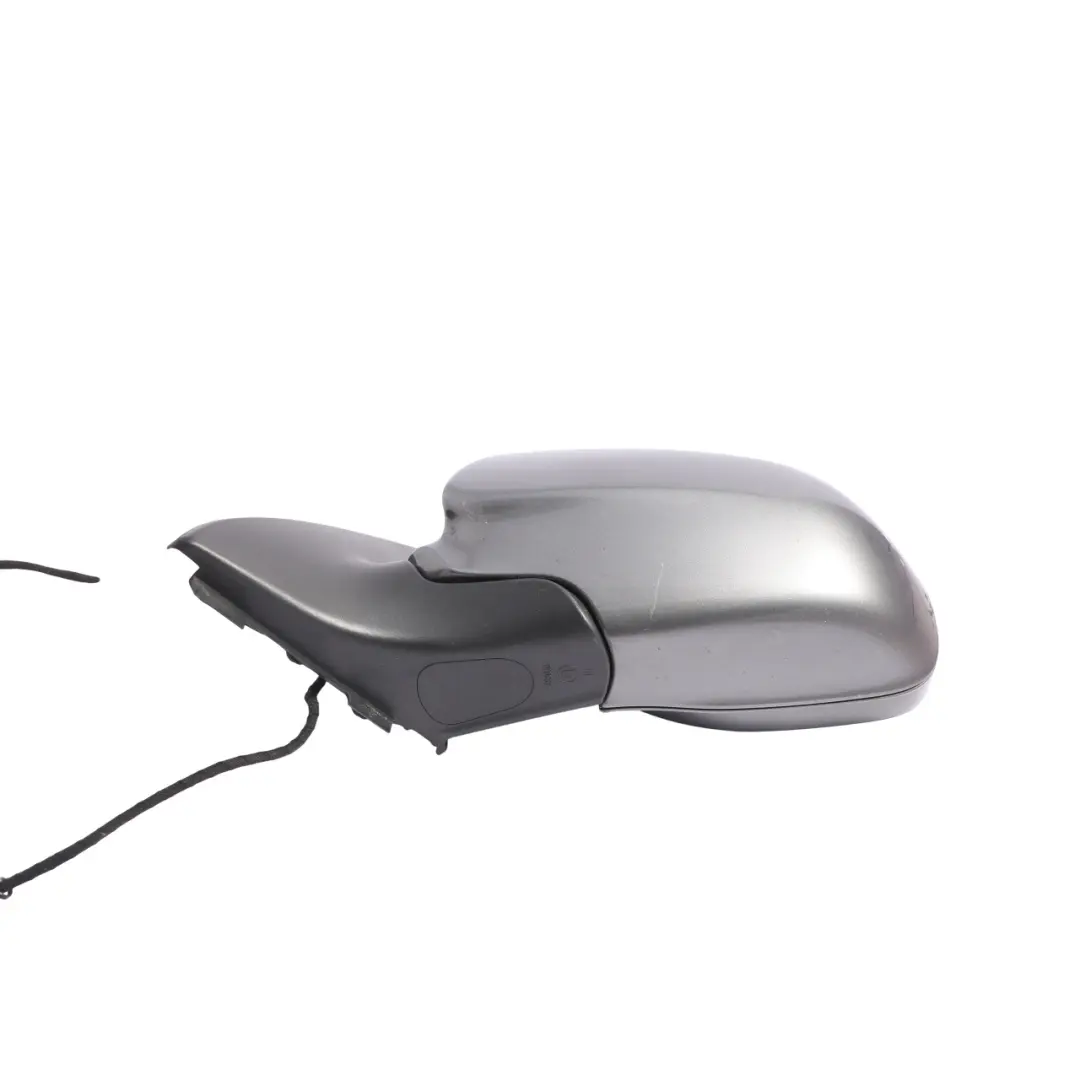 Porsche Cayenne 9PA Electric Mirror Wing Left N/S Door Meteor Grey Metallic M7W - SKU RHD-95573123102-MET - Part number 95573123102-MET