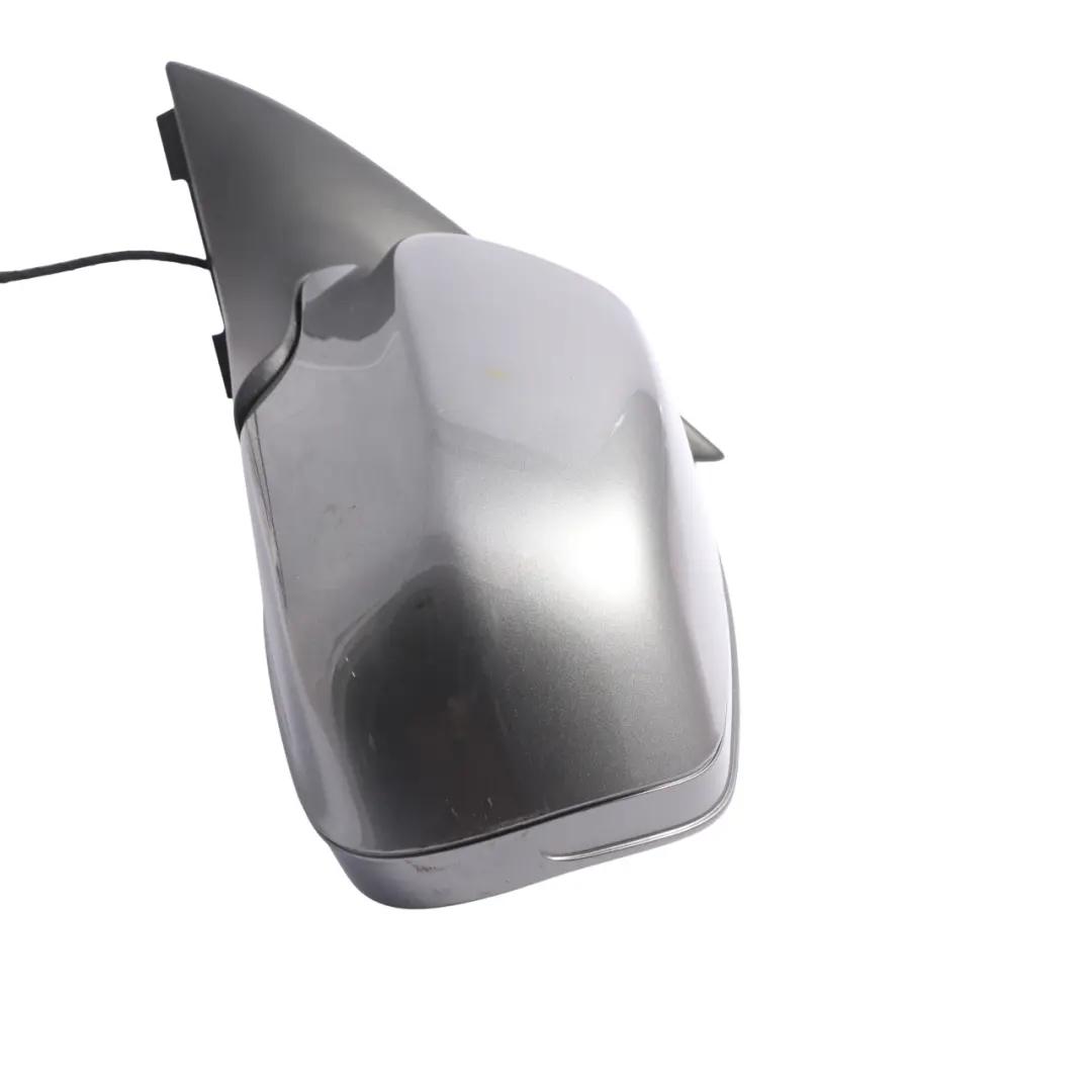 Porsche Cayenne 9PA Electric Mirror Wing Left N/S Door Meteor Grey Metallic M7W - SKU RHD-95573123102-MET - Part number 95573123102-MET