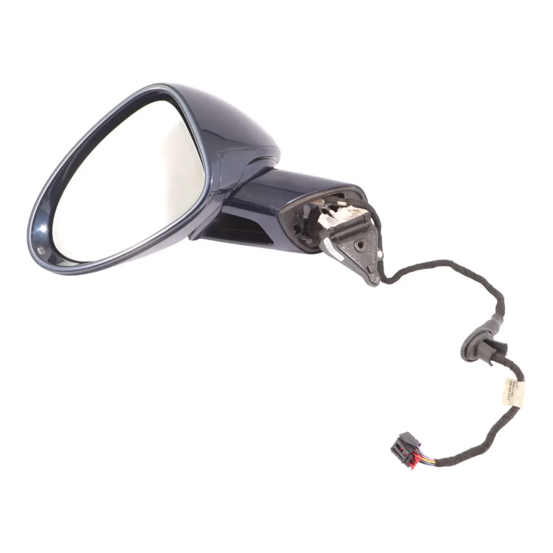 Porsche Macan 95B Side View Wing Mirror Electric Left N/S Midnight Blue - M5F - SKU RHD-95B857541-MIBL - Part number 95B857541-MIBL