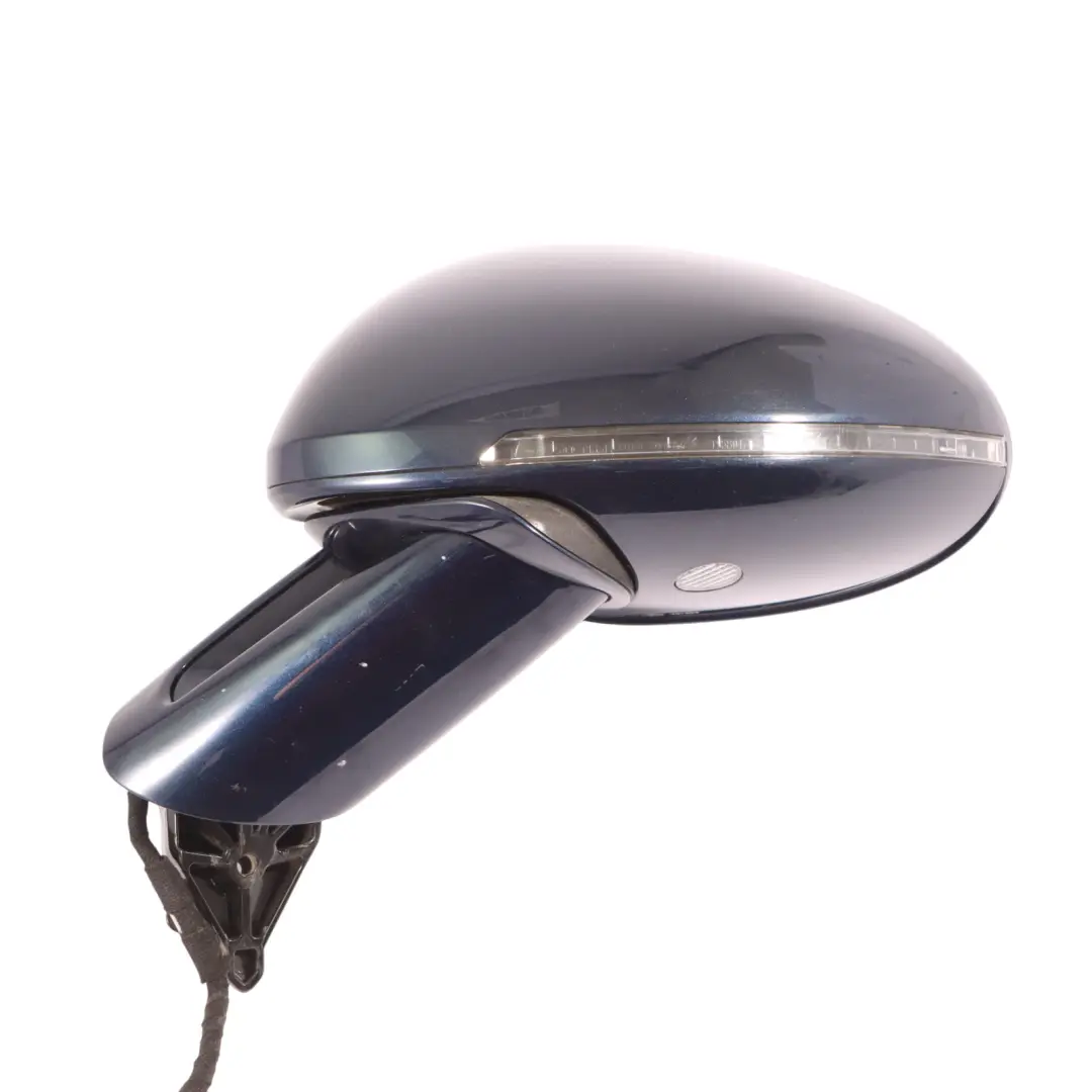 Porsche Macan 95B Side View Wing Mirror Electric Left N/S Midnight Blue - M5F - SKU RHD-95B857541-MIBL - Part number 95B857541-MIBL