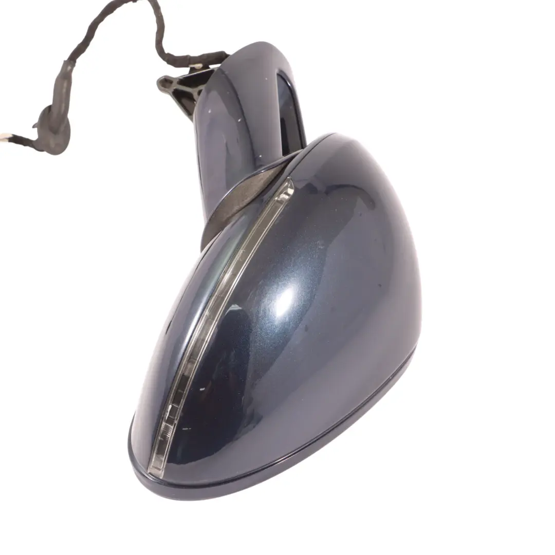 Porsche Macan 95B Side View Wing Mirror Electric Left N/S Midnight Blue - M5F - SKU RHD-95B857541-MIBL - Part number 95B857541-MIBL
