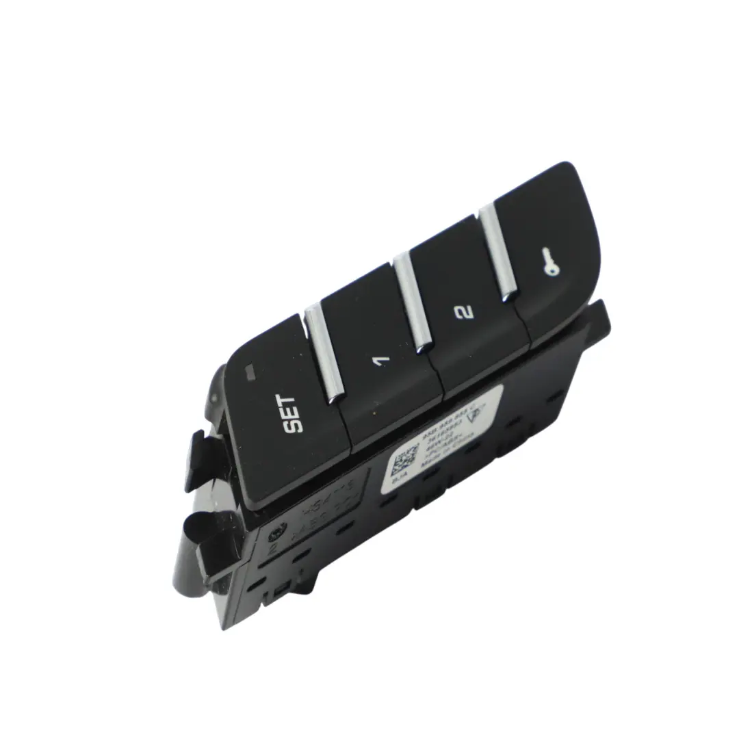 Porsche Macan 95B Seat Memory Switch Control Panel Driver's Side - SKU RHD-95B959855C - Part number 95B959855C
