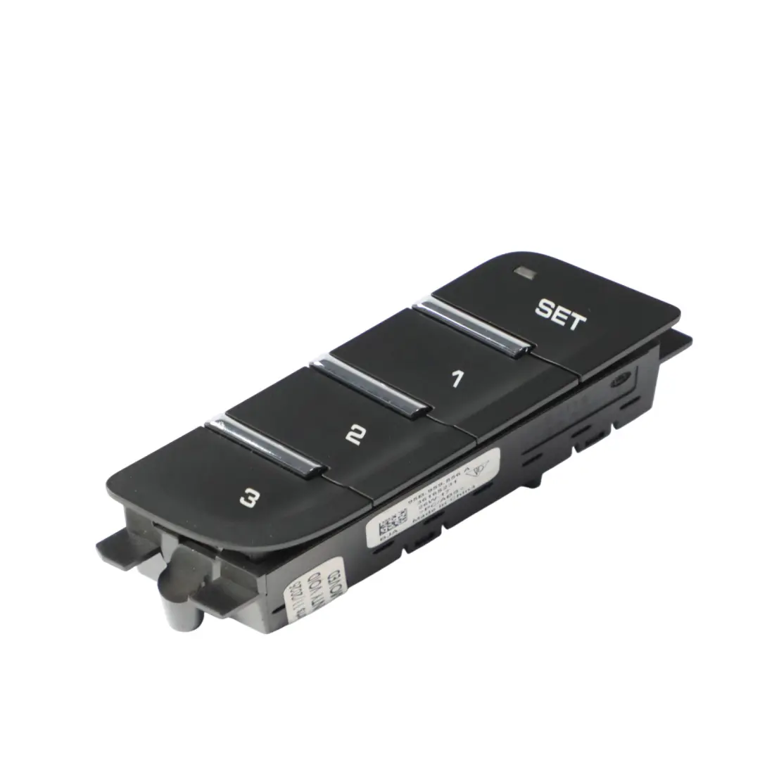 Porsche Macan 95B Seat Memory Switch Control Panel Passenger's Side - SKU RHD-95B959856A - Part number 95B959856A