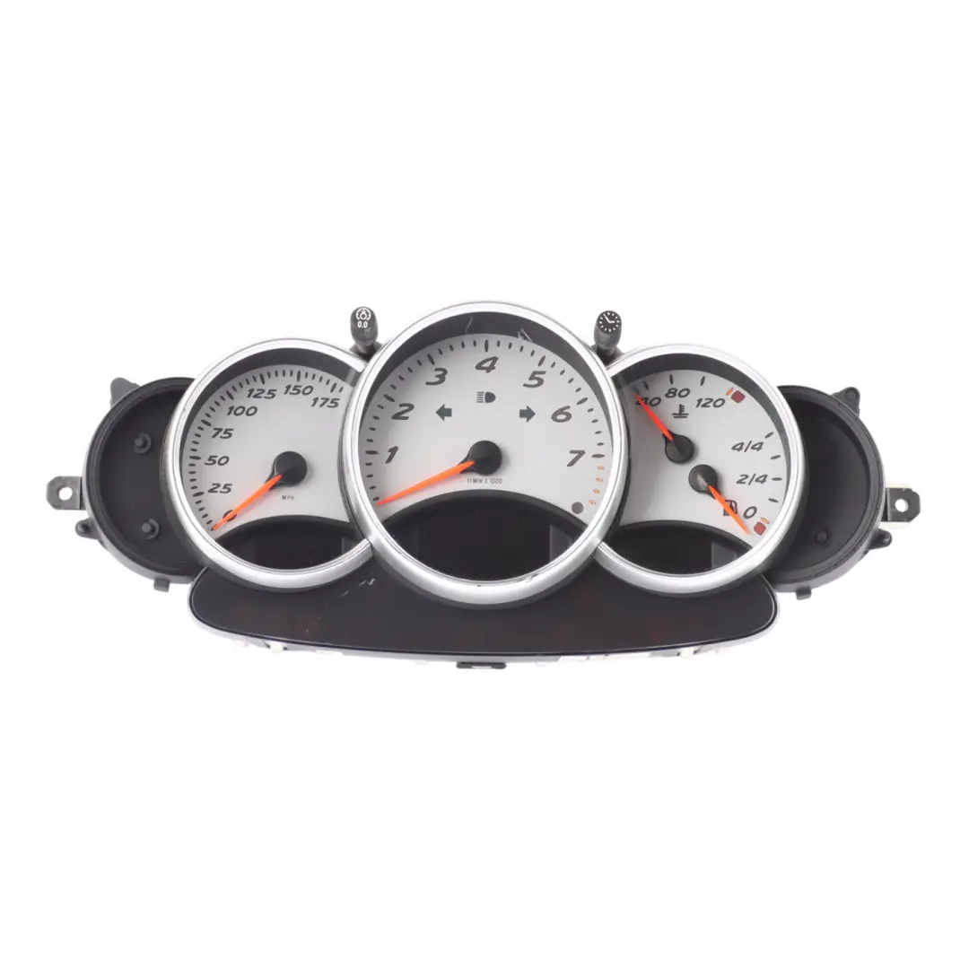 Instrument Cluster Speedometer Petrol Manual to Porsche Boxster 986 with Part number 98664111700 Porsche Boxster 986 Instrument Cluster Speedometer Petrol Manual - SKU RHD-98664111700 - Part number 98664111700