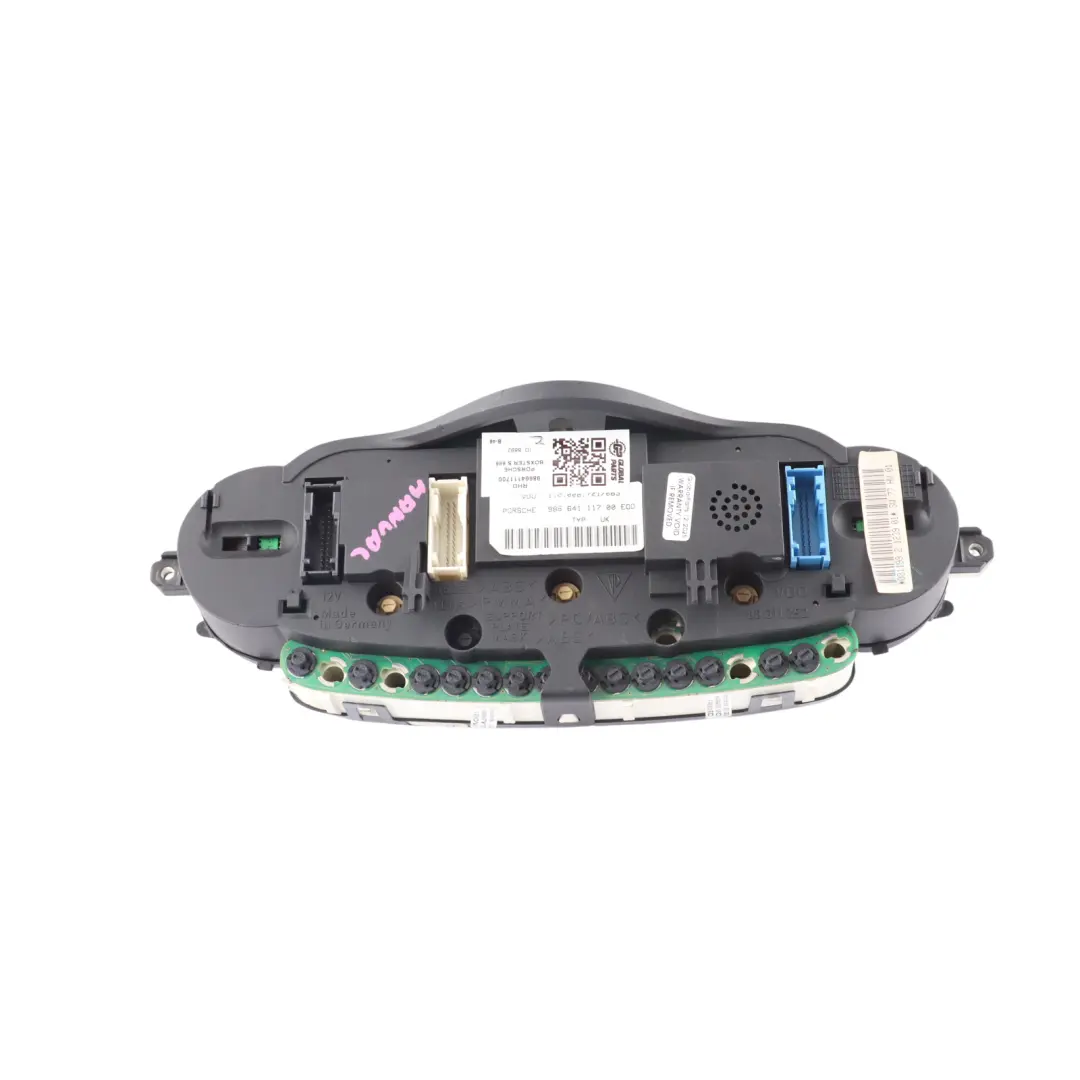 Instrument Cluster Speedometer Petrol Manual to Porsche Boxster 986 with Part number 98664111700 Porsche Boxster 986 Instrument Cluster Speedometer Petrol Manual - SKU RHD-98664111700 - Part number 98664111700