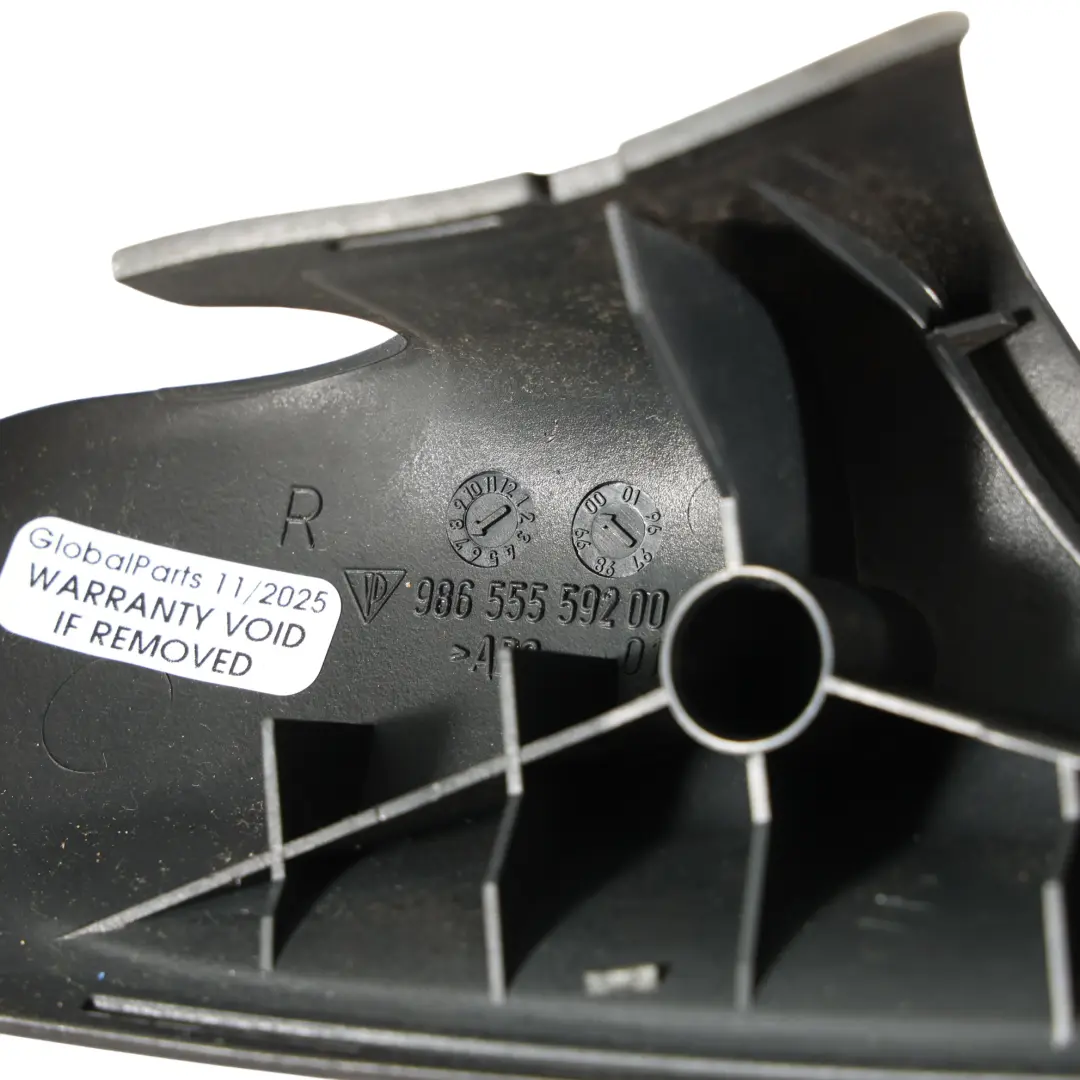 Porsche 986 Cover Mirror Triangle Door Right O/S 00 - SKU RHD-99655565200 - Part number 996555652
