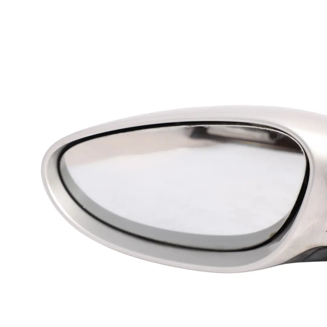 Porsche Boxster 986 Door Wing Mirror Left N/S Arctic Silver - 92T - SKU RHD-99673121900-ARS - Part number 99673121900