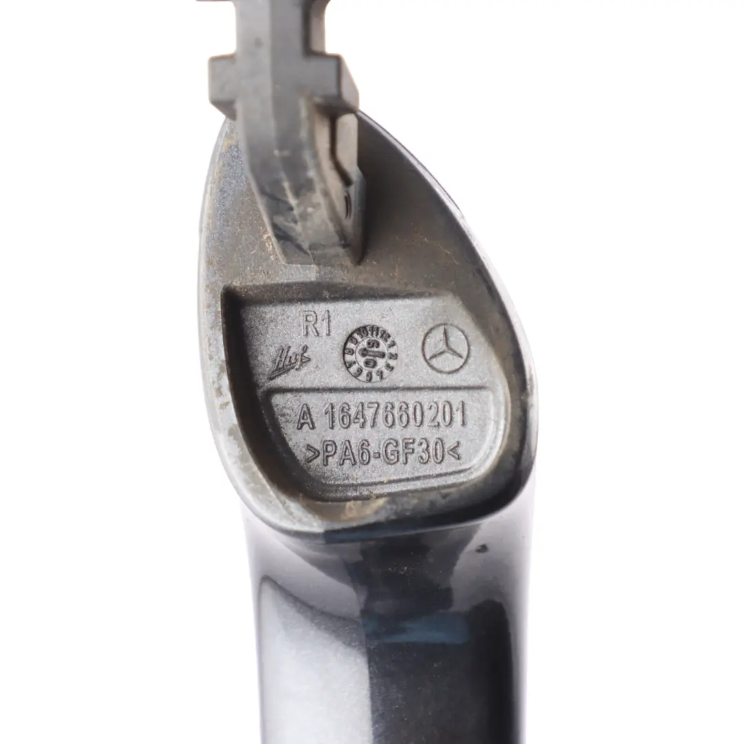 Mercedes V164 Front Door Grab Handle Right O/S Tenorite Grey - 755 - SKU RHD-A1647660201-TNG - Part number A1647660201