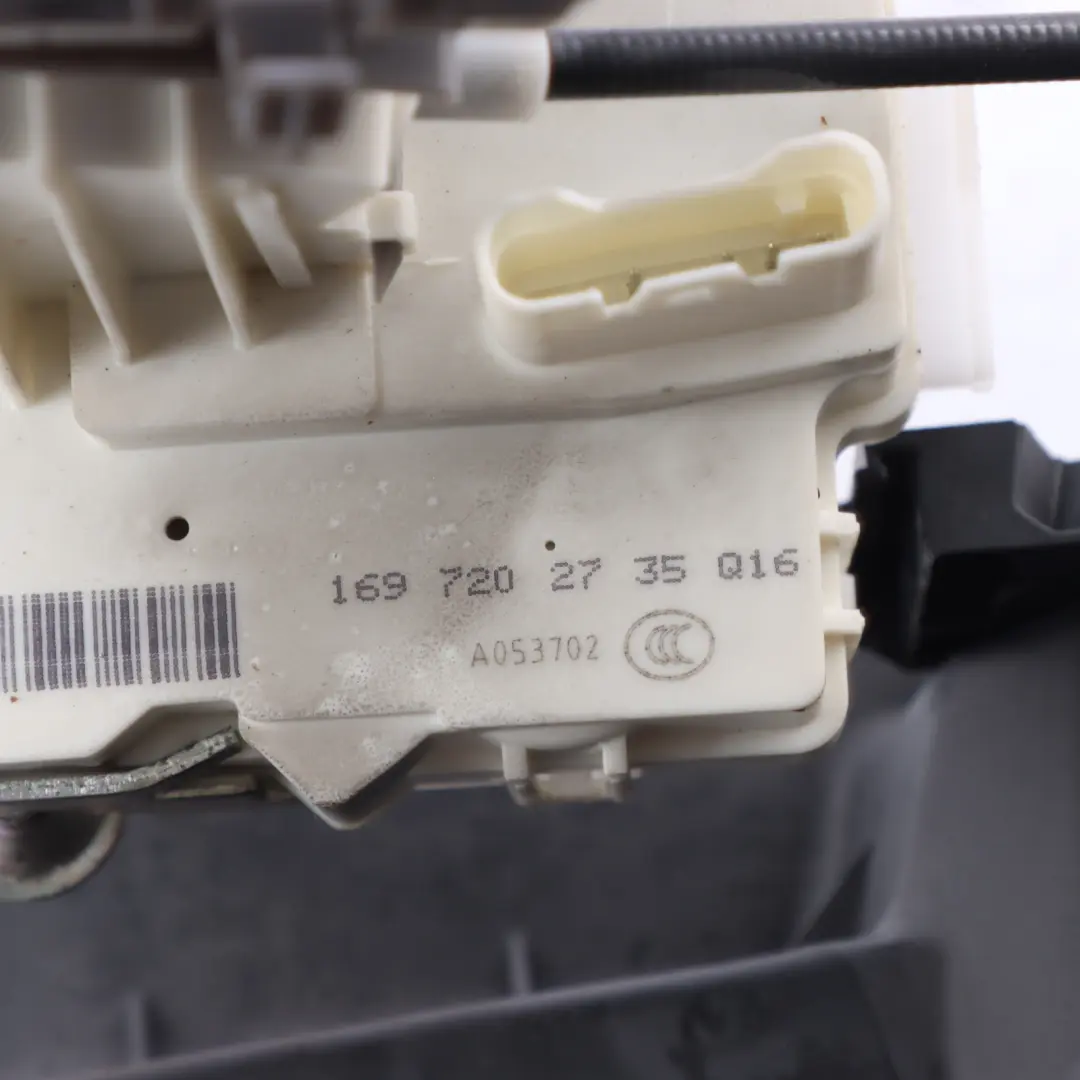 Door Lock Mercedes W169 Front Left Latch Mechanism Actuator to with Part number A1697202735 Door Lock Mercedes W169 Front Left Latch Mechanism Actuator - SKU RHD-A1697202735-1 - Part number A1697202735