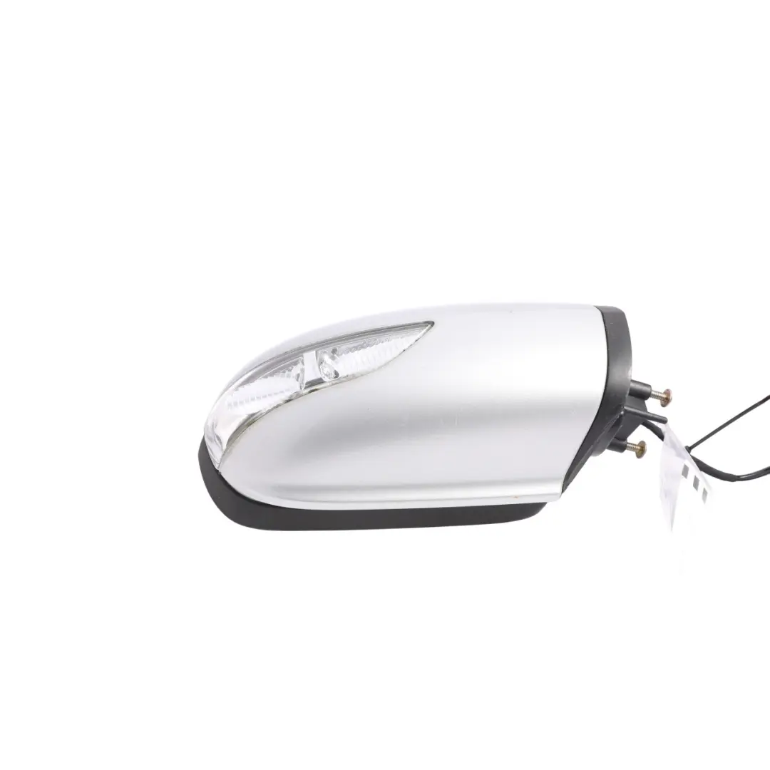 Wing Mirror Mercedes W169 W245 Right Door O/S Outside Polar Silver Metallic 761 to with Part number A1698100476 Wing Mirror Mercedes W169 W245 Right Door O/S Outside Polar Silver Metallic 761 - SKU RHD-A1698100476-PLS - Part number A1698100476