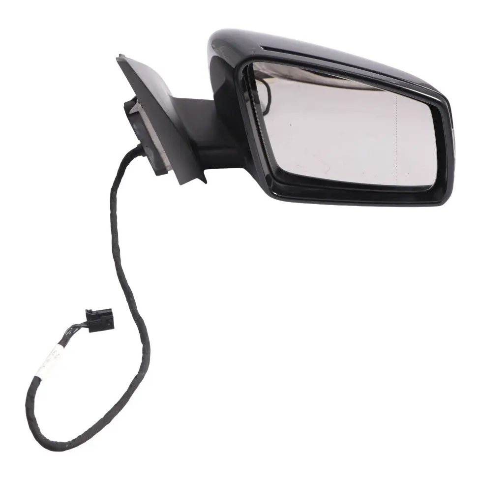 Mercedes W176 Door Wing Mirror Outside Power Fold Right O/S Kosmos Black - 191