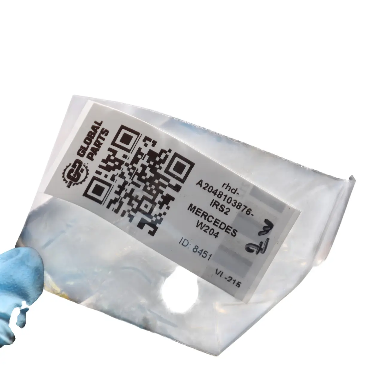 Mercedes W204 Wing Mirror Outside Door Right O/S Iridium Silver Metallic - 775