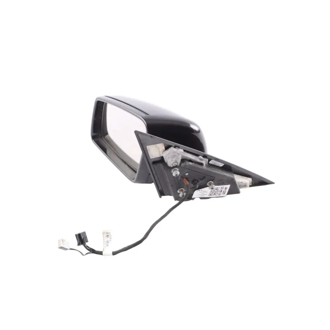 Mercedes W204 Wing Mirror Power Fold Auto Dip Door Left N/S Obsidian Black 197 - SKU RHD-A2048103976-OB1 - Part number A2048103976