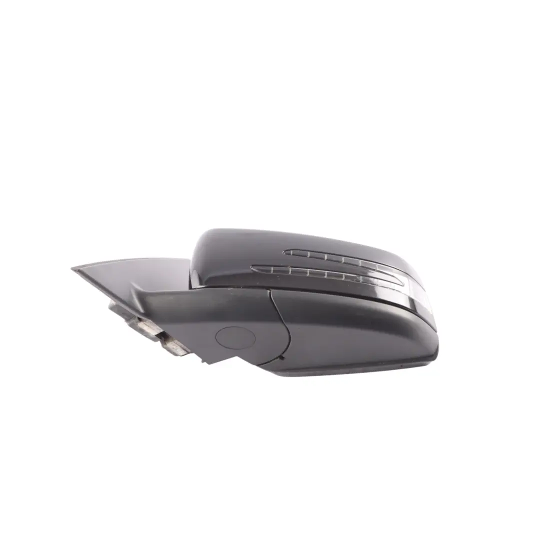 Mercedes W204 Wing Mirror Power Fold Auto Dip Door Left N/S Obsidian Black 197 - SKU RHD-A2048103976-OB1 - Part number A2048103976