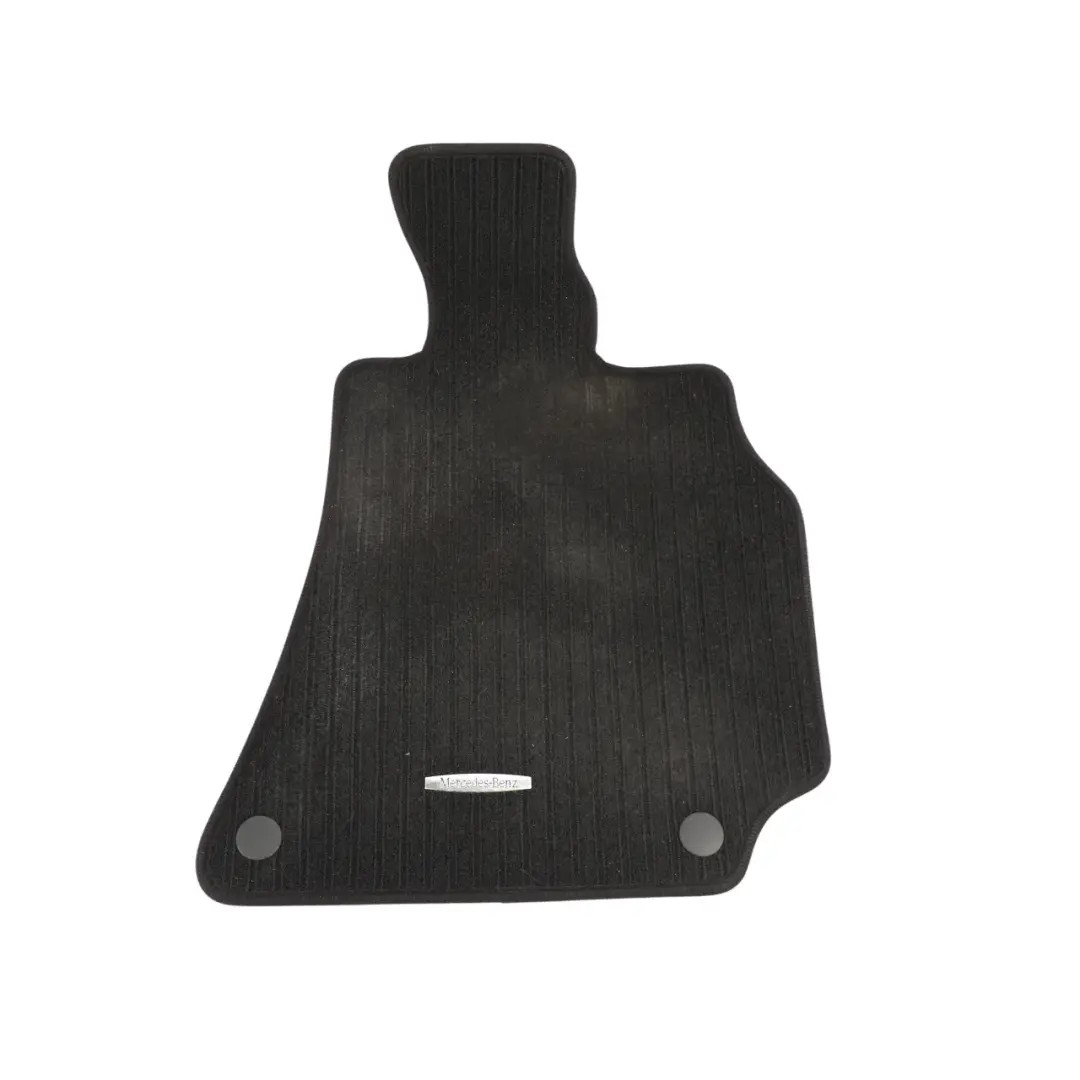 Mercedes W212 Floor Mats Set Interior Front Rear Cover Black - SKU RHD-A2126802848 - Part number A2126802848