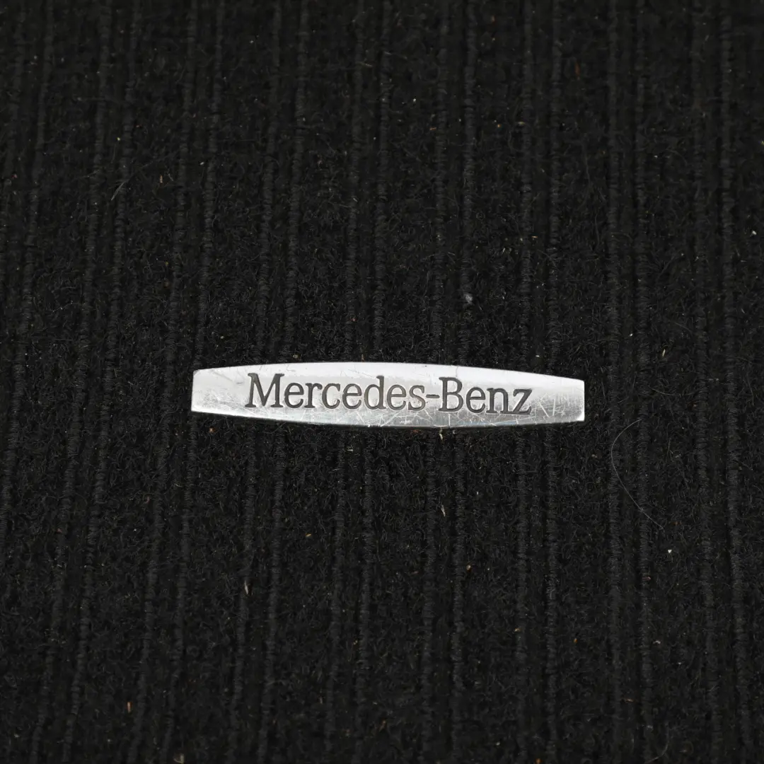 Mercedes W212 Floor Mats Set Interior Front Rear Cover Black - SKU RHD-A2126802848 - Part number A2126802848