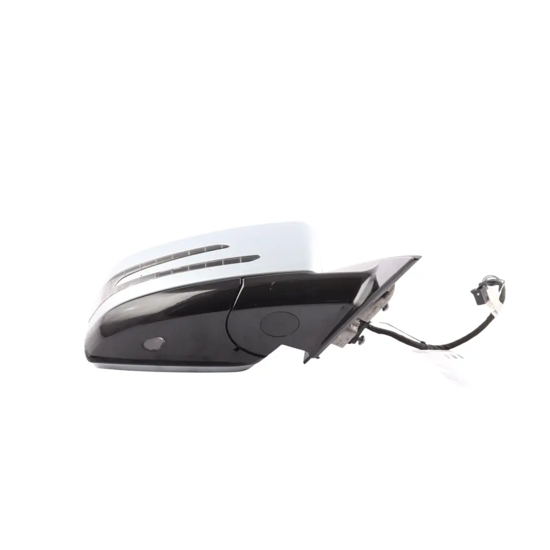 Mercedes W212 Door Wing Mirror Glass Right O/S Diamond Silver Metallic - 988 - SKU RHD-A2128100476-DSI - Part number A2128100476