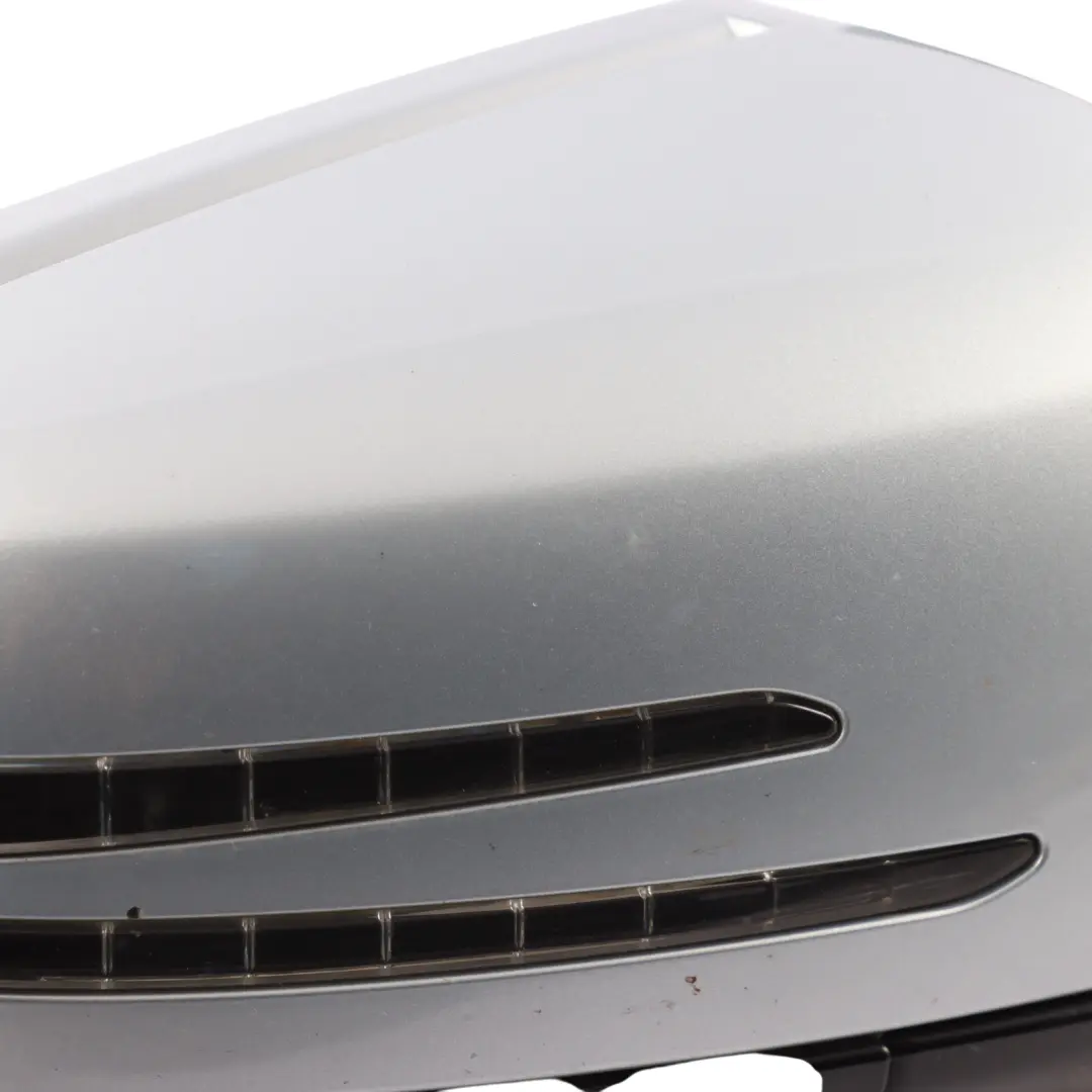 Mercedes W212 Door Wing Mirror Glass Right O/S Diamond Silver Metallic - 988 - SKU RHD-A2128100476-DSI - Part number A2128100476