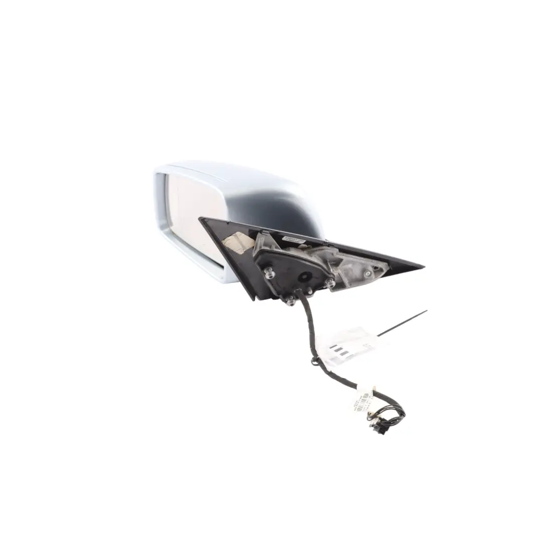 Mercedes W212 Door Wing Mirror Glass Left N/S Diamond Silver Metallic - 988 - SKU RHD-A2128102176-DSI - Part number A2128102176