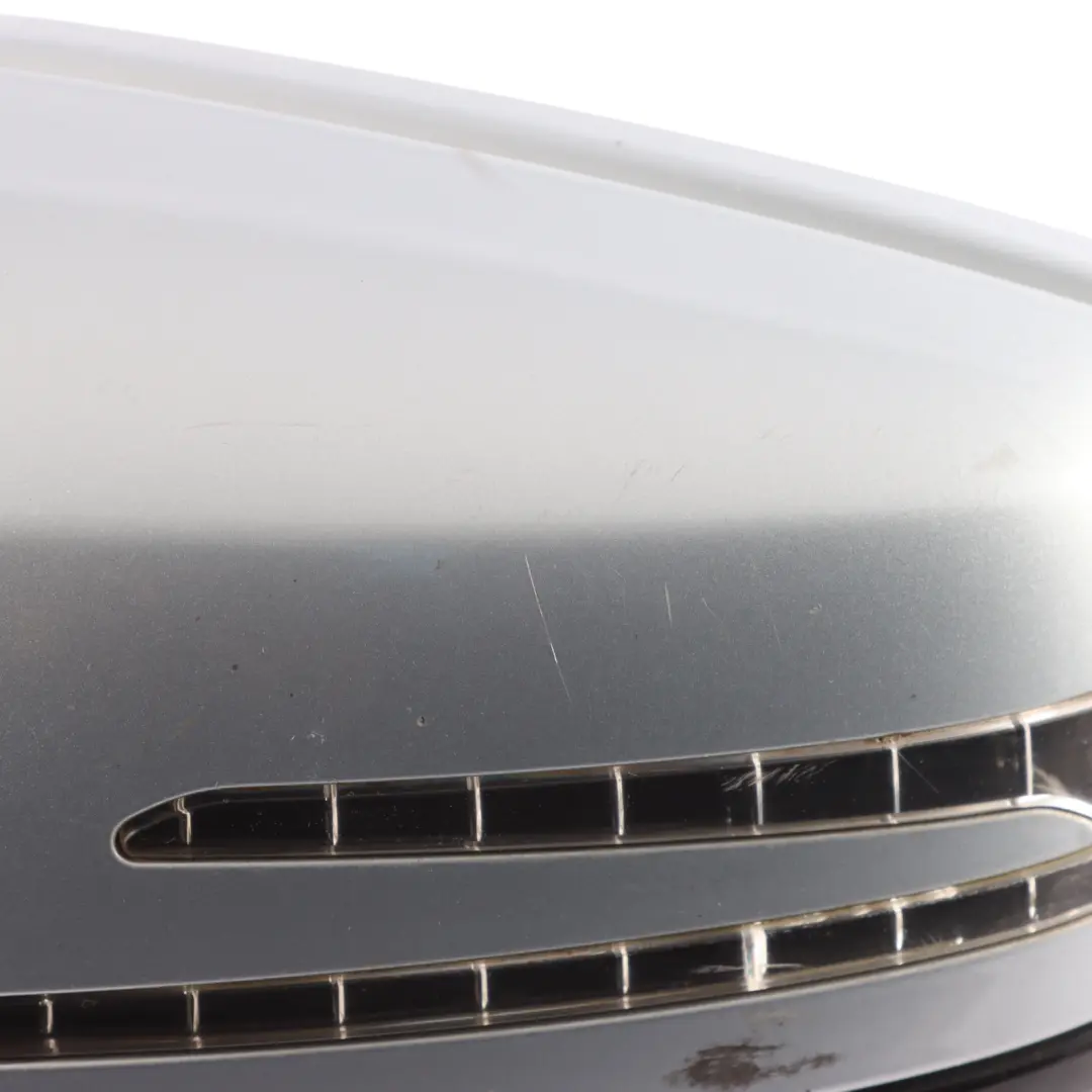 Mercedes W212 Door Wing Mirror Glass Left N/S Diamond Silver Metallic - 988 - SKU RHD-A2128102176-DSI - Part number A2128102176