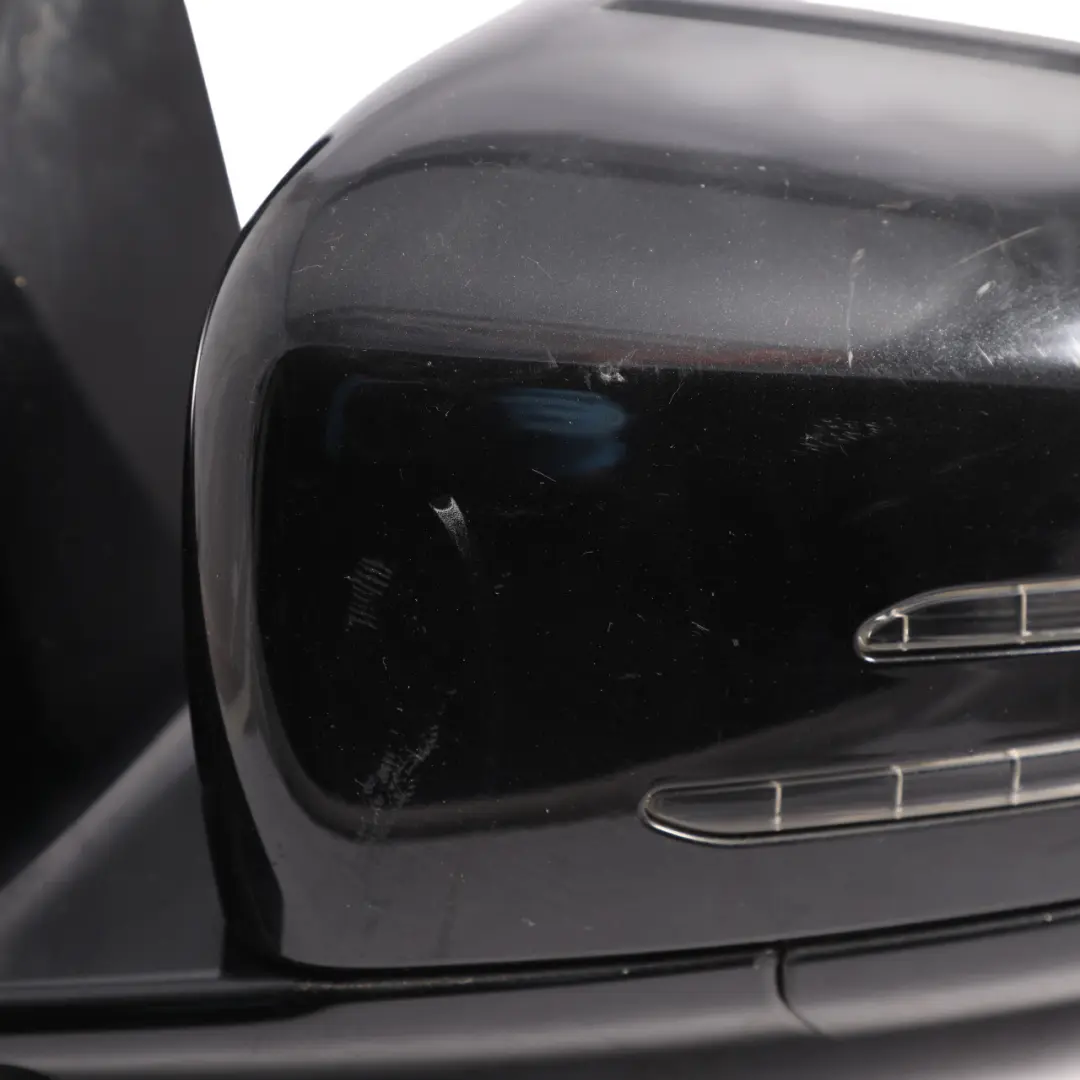 Wing Mirror Door Auto Dip Left N/S Obsidian Black 197 to Mercedes W212 with Part number A2128102176 Mercedes W212 Wing Mirror Door Auto Dip Left N/S Obsidian Black 197 - SKU RHD-A2128102176-OB - Part number A2128102176