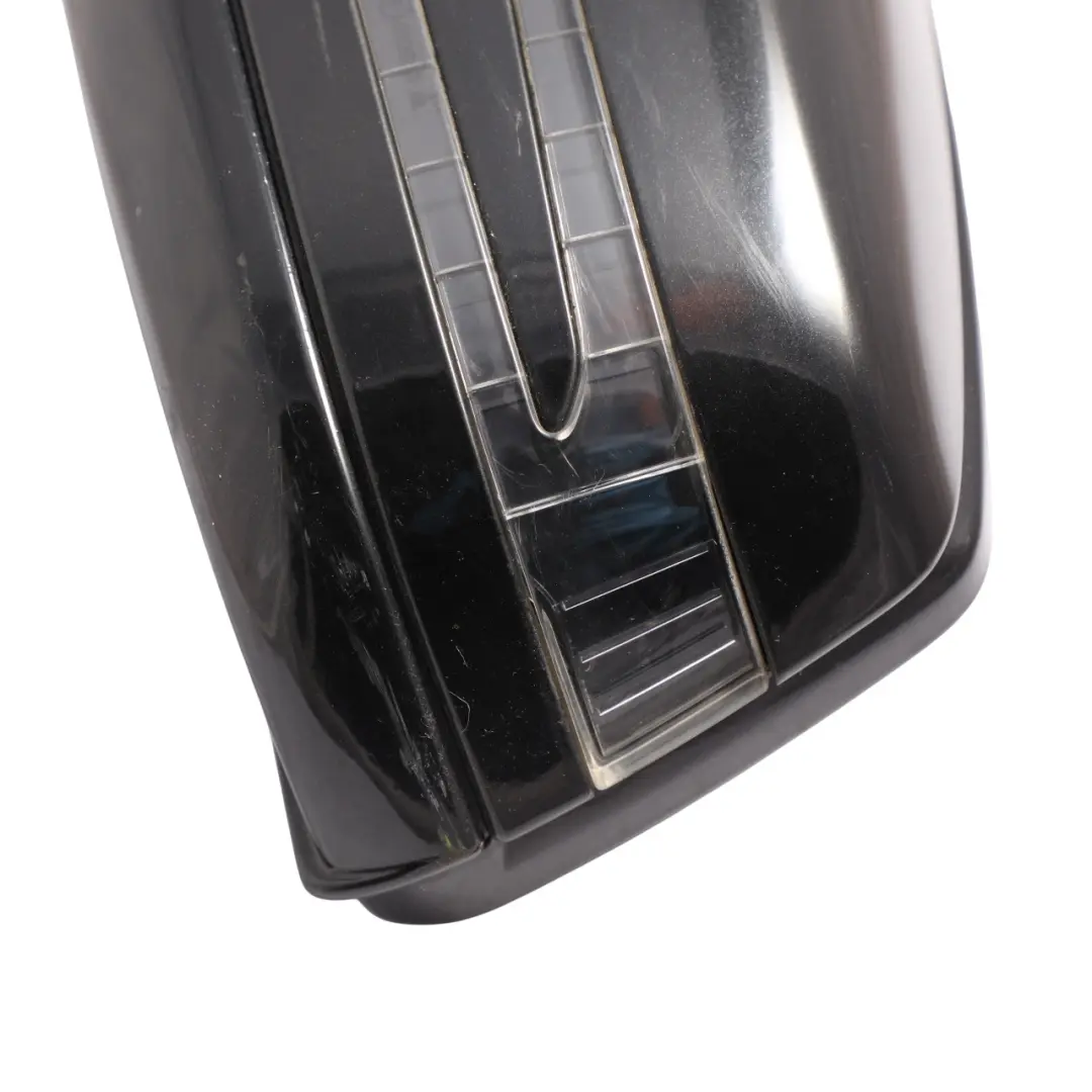 Mercedes W212 Wing Mirror Door Auto Dip Left N/S Obsidian Black 197 - SKU RHD-A2128102176-OB - Part number A2128102176