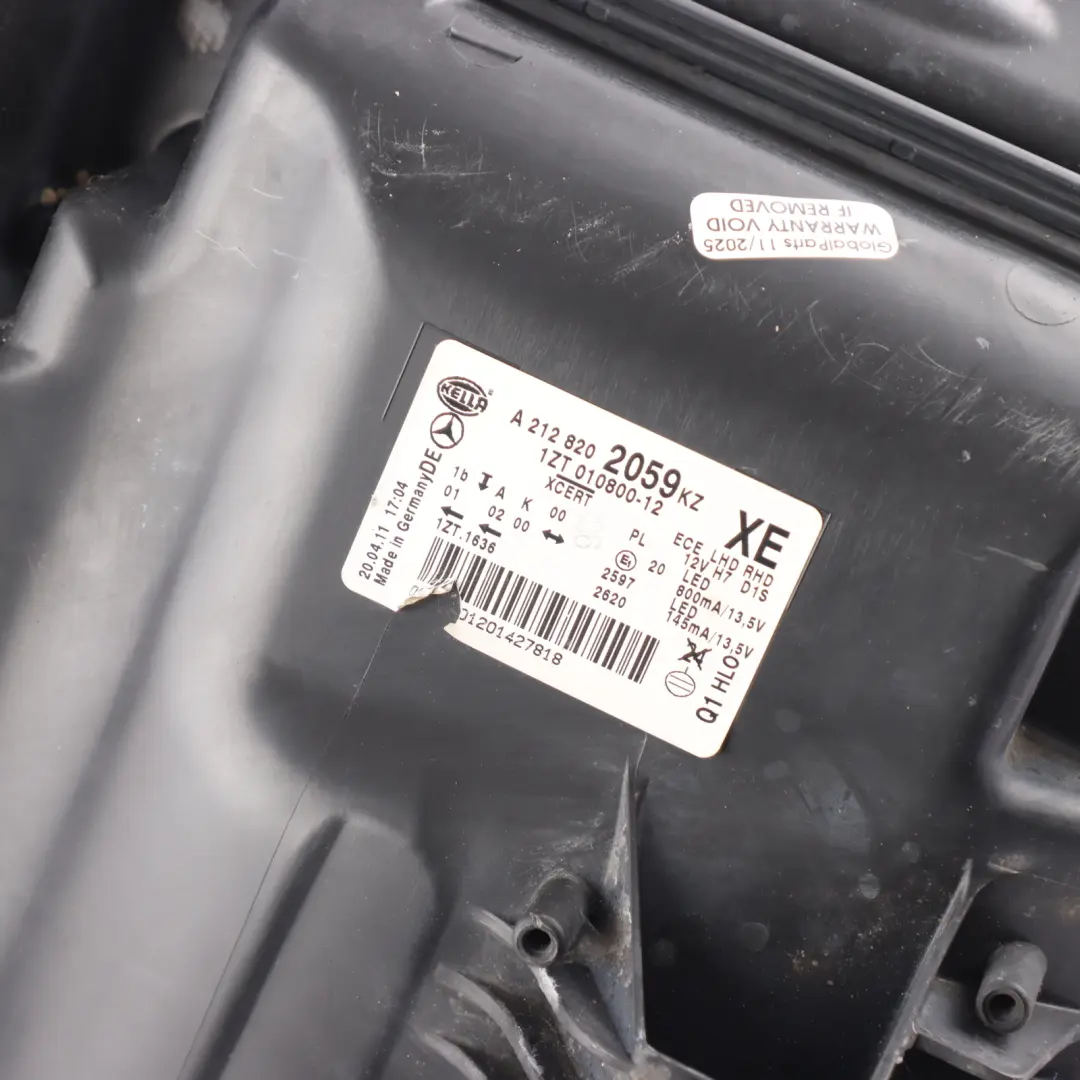Bi-Xenon Headlamp ILS Headlight Lamp Light Right O/S A2128202059 to Mercedes W212 with Part number A2128201039 Mercedes W212 Bi-Xenon Headlamp ILS Headlight Lamp Light Right O/S A2128202059 - SKU RHD-A2128201039-1 - Part number A2128201039