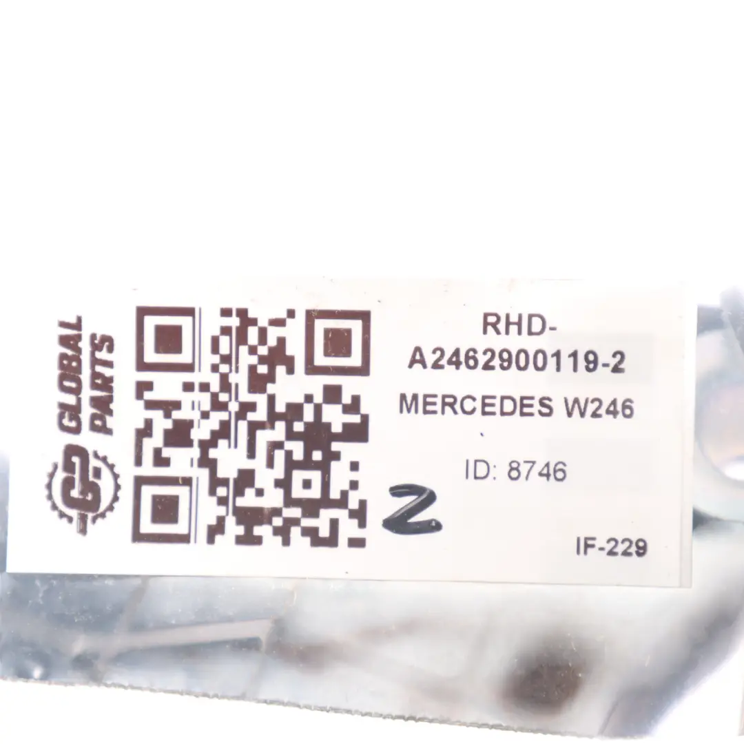 Mercedes W176 W246 Brake Pedal Foot Auto Automatic - SKU RHD-A2462900119-2 - Part number A2462900119