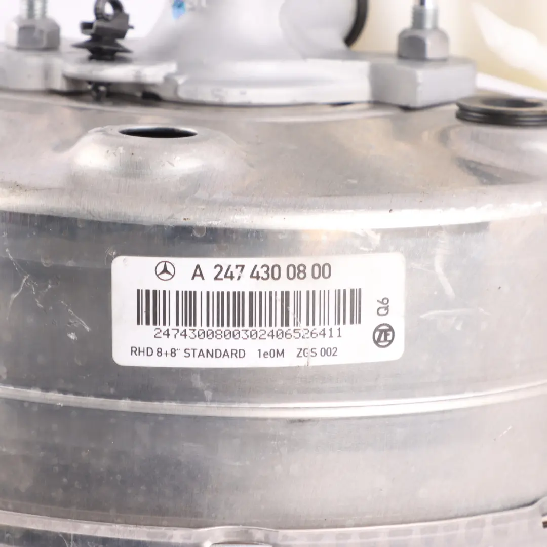 Mercedes C118 W177 W247 Brake Servo Booster Master Cylinder Braking - SKU RHD-A2474300800 - Part number A2474300800