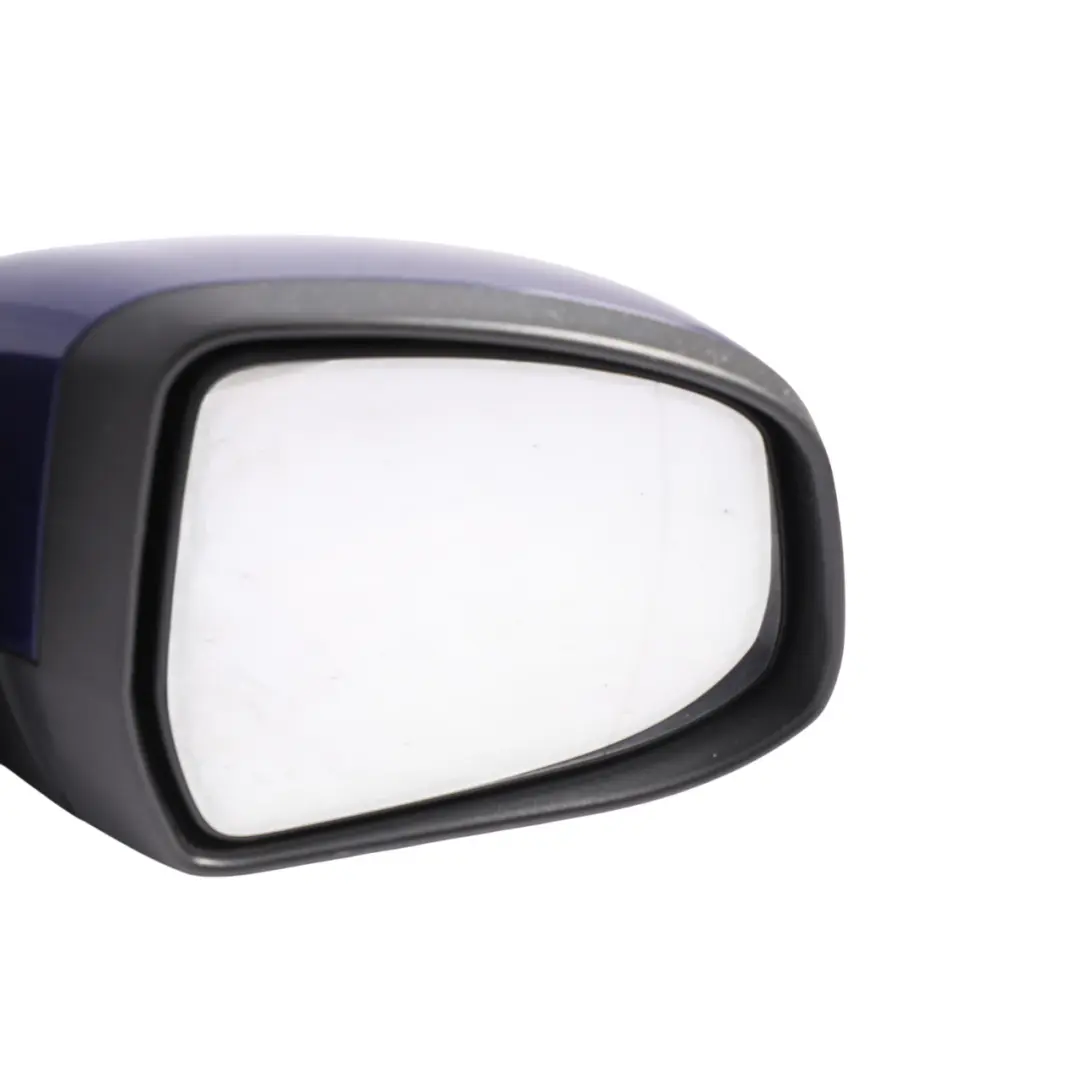 Ford Focus Mk3 Door Wing Mirror Right O/S Deep Impact Blue - J4 - SKU RHD-BM51-17682-KF-DIB - Part number BM51-17682-KF