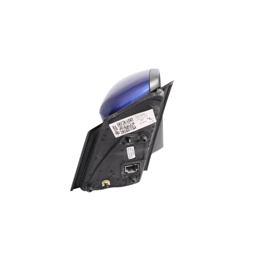 Mk3 Door Wing Mirror Right O/S Deep Impact Blue - J4 to Ford Focus with Part number BM51-17682-KF Ford Focus Mk3 Door Wing Mirror Right O/S Deep Impact Blue - J4 - SKU RHD-BM51-17682-KF-DIB - Part number BM51-17682-KF