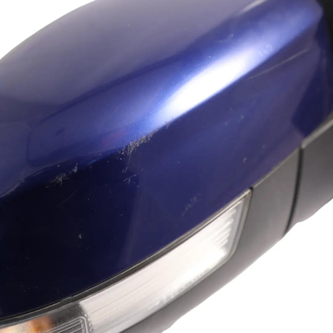 Ford Focus Mk3 Door Wing Mirror Right O/S Deep Impact Blue - J4 - SKU RHD-BM51-17682-KF-DIB - Part number BM51-17682-KF